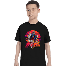 Load image into Gallery viewer, Secret_Shirts T-Shirts, Youth / XS / Black Gundam 78 Retro