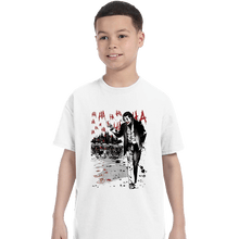 Load image into Gallery viewer, Daily_Deal_Shirts T-Shirts, Youth / XS / White Lone Comedian And Cubs