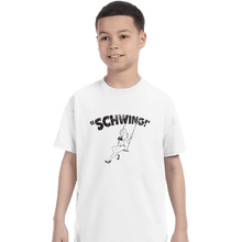 Load image into Gallery viewer, Shirts T-Shirts, Youth / XL / White Schwing