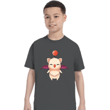 Load image into Gallery viewer, Shirts T-Shirts, Youth / XS / Charcoal Moogle