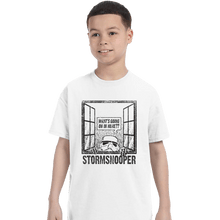 Load image into Gallery viewer, Shirts T-Shirts, Youth / XL / White Storm Snooper