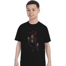 Load image into Gallery viewer, Shirts T-Shirts, Youth / Small / Black Poe