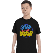 Load image into Gallery viewer, Shirts T-Shirts, Youth / XS / Black Saved By The Beskar
