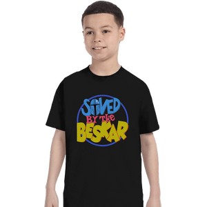 Shirts T-Shirts, Youth / XS / Black Saved By The Beskar