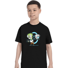 Load image into Gallery viewer, Shirts T-Shirts, Youth / XS / Black The Cupcake Is A Lie