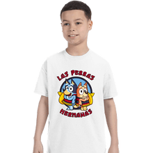 Load image into Gallery viewer, Secret_Shirts T-Shirts, Youth / XS / White Las Perras Hermanas