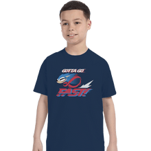 Load image into Gallery viewer, Shirts T-Shirts, Youth / Small / Navy Supersonic