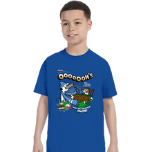 Load image into Gallery viewer, Shirts T-Shirts, Youth / XS / Royal Blue Regular Cereal