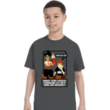 Load image into Gallery viewer, Daily_Deal_Shirts T-Shirts, Youth / XS / Charcoal IT Support