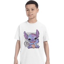 Load image into Gallery viewer, Shirts T-Shirts, Youth / XS / White Maneki Stitch