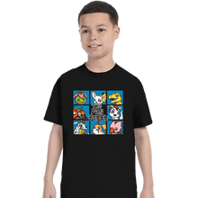 Load image into Gallery viewer, Secret_Shirts T-Shirts, Youth / XS / Black Digi Bunch