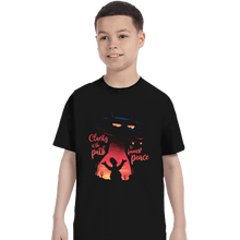 Load image into Gallery viewer, Daily_Deal_Shirts T-Shirts, Youth / XS / Black Inner Peace