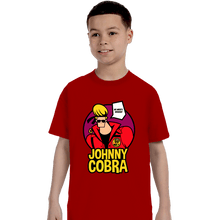 Load image into Gallery viewer, Shirts T-Shirts, Youth / XS / Red Johnny Cobra
