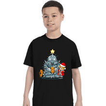 Load image into Gallery viewer, Daily_Deal_Shirts T-Shirts, Youth / XS / Black Fullmetal Christmas