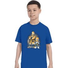 Load image into Gallery viewer, Daily_Deal_Shirts T-Shirts, Youth / XS / Royal Blue Arrival