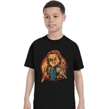 Load image into Gallery viewer, Daily_Deal_Shirts T-Shirts, Youth / XS / Black The Doll Slasher