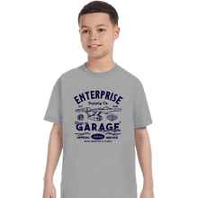 Load image into Gallery viewer, Daily_Deal_Shirts T-Shirts, Youth / XS / Sports Grey Enterprise Garage