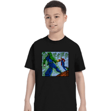 Load image into Gallery viewer, Shirts T-Shirts, Youth / XS / Black It&#39;s Luigi Time
