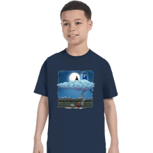 Load image into Gallery viewer, Shirts T-Shirts, Youth / XS / Navy Above The Clouds