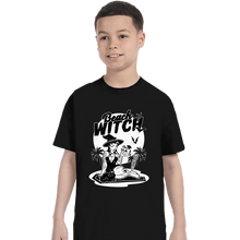 Load image into Gallery viewer, Secret_Shirts T-Shirts, Youth / XS / Black Beach Witch
