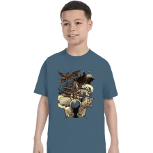 Load image into Gallery viewer, Shirts T-Shirts, Youth / XS / Indigo Blue Books