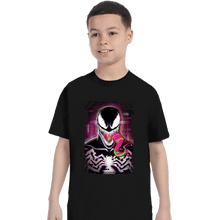 Load image into Gallery viewer, Daily_Deal_Shirts T-Shirts, Youth / XS / Black Glitch Venom