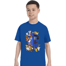 Load image into Gallery viewer, Secret_Shirts T-Shirts, Youth / XS / Royal Blue Dogs Who