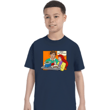 Load image into Gallery viewer, Daily_Deal_Shirts T-Shirts, Youth / XS / Navy Great Reflexes