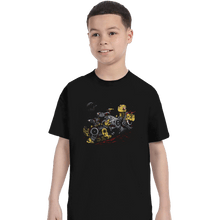 Load image into Gallery viewer, Shirts T-Shirts, Youth / XL / Black Bots Before Time