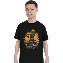 Load image into Gallery viewer, Daily_Deal_Shirts T-Shirts, Youth / XS / Black Leaning Dark Tower