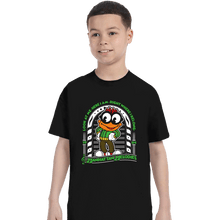 Load image into Gallery viewer, Shirts T-Shirts, Youth / XS / Black Scooter Melodies