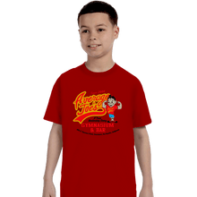 Load image into Gallery viewer, Shirts T-Shirts, Youth / XS / Red Average Joes Gym