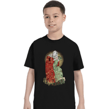 Load image into Gallery viewer, Shirts T-Shirts, Youth / XS / Black The Bloody Kiss