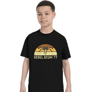 Daily_Deal_Shirts T-Shirts, Youth / XS / Black Rebel Scumm 77