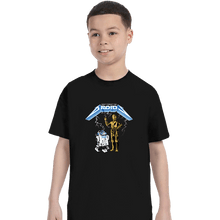 Load image into Gallery viewer, Daily_Deal_Shirts T-Shirts, Youth / XS / Black Don't Forget The Droids