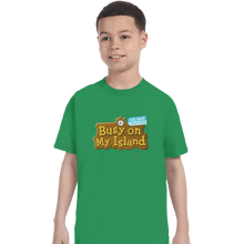 Load image into Gallery viewer, Shirts T-Shirts, Youth / XS / Irish Green Do Not Disturb