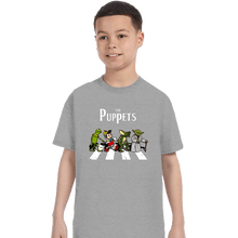 Load image into Gallery viewer, Daily_Deal_Shirts T-Shirts, Youth / XS / Sports Grey The Puppets