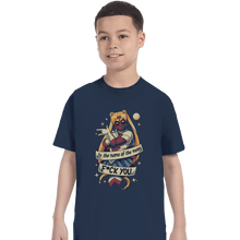 Load image into Gallery viewer, Shirts T-Shirts, Youth / XL / Navy Warrior Of Love
