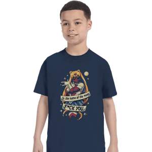 Shirts T-Shirts, Youth / XL / Navy Warrior Of Love