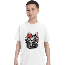 Load image into Gallery viewer, Daily_Deal_Shirts T-Shirts, Youth / XS / White Sumie Twilight