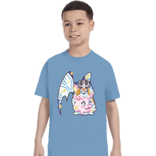 Load image into Gallery viewer, Shirts T-Shirts, Youth / XS / Powder Blue Magical Silhouettes - Patamon