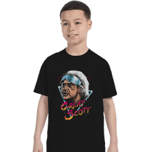 Load image into Gallery viewer, Shirts T-Shirts, Youth / Small / Black Great Scott