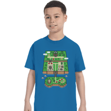 Load image into Gallery viewer, Shirts T-Shirts, Youth / XL / Sapphire Super Console World