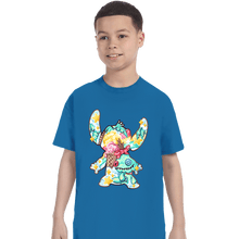 Load image into Gallery viewer, Secret_Shirts T-Shirts, Youth / XS / Sapphire Magical Stitch