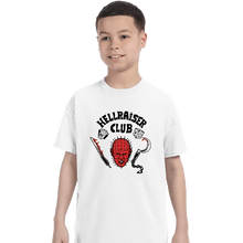 Load image into Gallery viewer, Daily_Deal_Shirts T-Shirts, Youth / XS / White Hellraiser Club