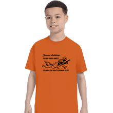 Load image into Gallery viewer, Daily_Deal_Shirts T-Shirts, Youth / XS / Orange Go Directly To Jail, Creep