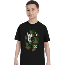 Load image into Gallery viewer, Shirts T-Shirts, Youth / XL / Black A Bathing Oozaru