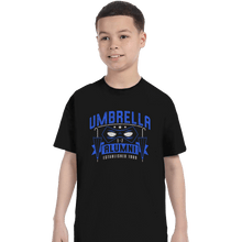 Load image into Gallery viewer, Shirts T-Shirts, Youth / XL / Black Umbrella Alumni