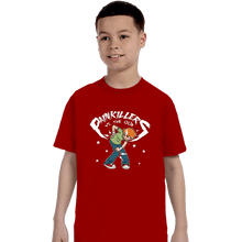 Load image into Gallery viewer, Daily_Deal_Shirts T-Shirts, Youth / XS / Red Eldery Odyssey