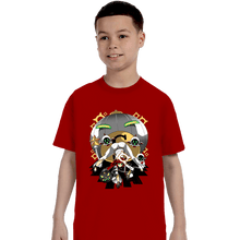 Load image into Gallery viewer, Daily_Deal_Shirts T-Shirts, Youth / XS / Red The Pose
